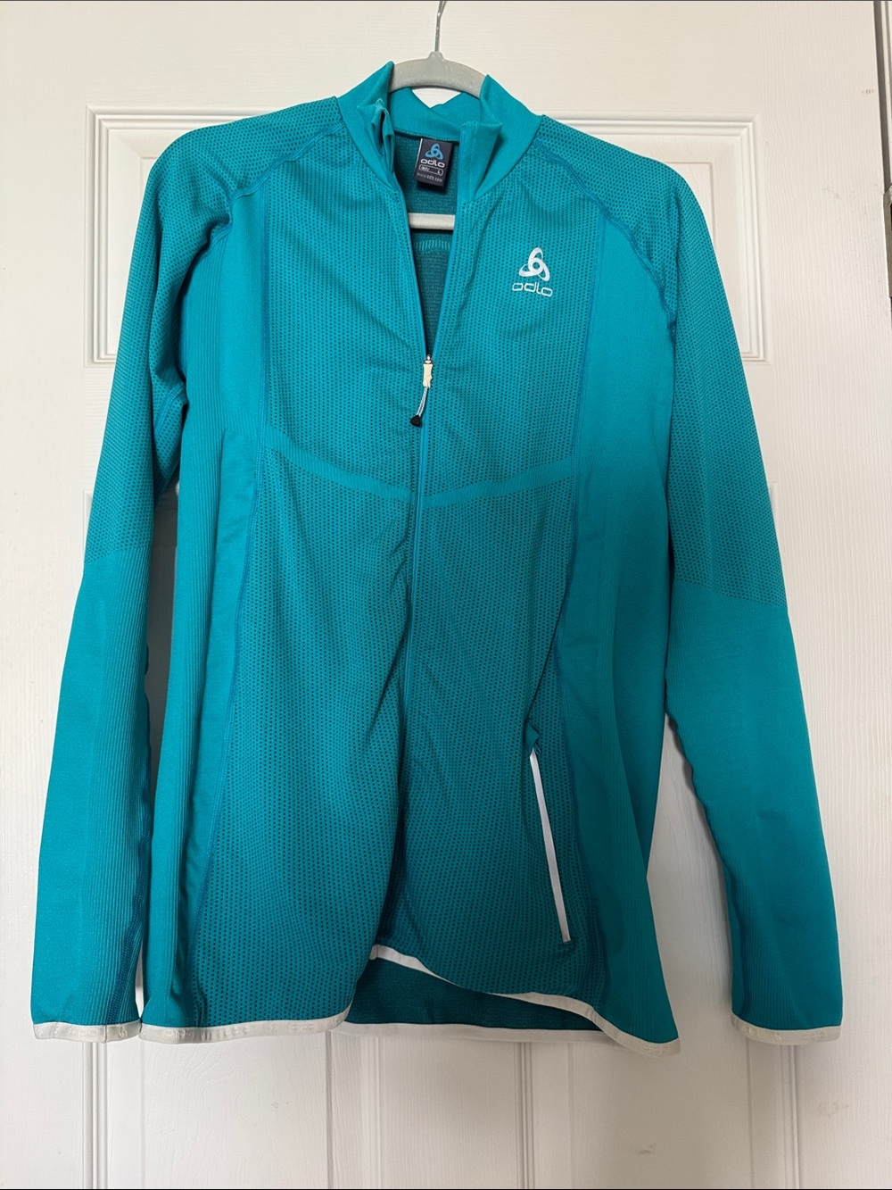 Women's Teal Full-Zip Performance Jacket